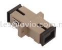 FL-1SCSCMM 1-port (Simplex) SC-SC Flange (Coupler) - multimode CABLE / POWER/ ACCESSORIES