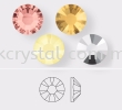 SW Flat Backs Hotfix, 2038 SS6, Crystal A HF (001) SS6 Flat Backs Hotfix SW Crystal Collections 