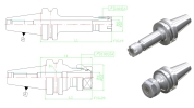 SGER-FIG.19.20 ER  BT ER collet chuck YAMAKEN