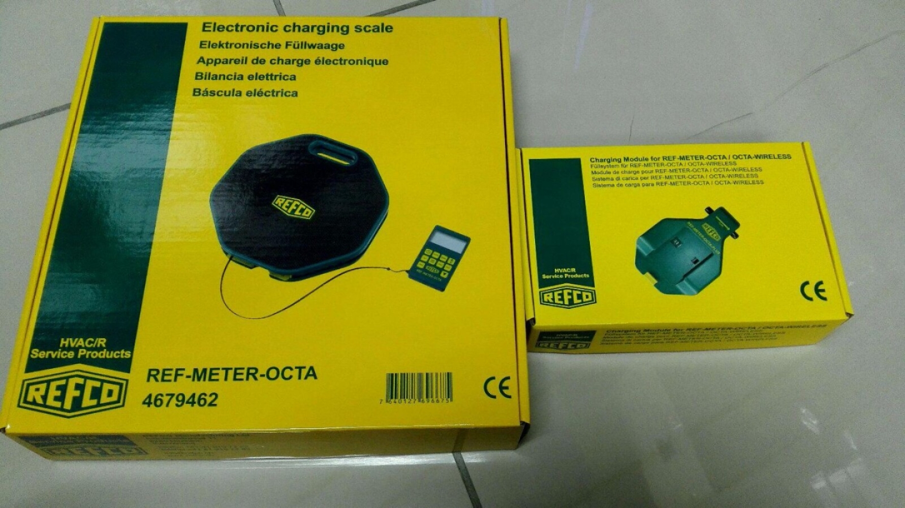 REF-METER-OCTA-KIT Refrigerant Charging Scale Electronic Charging Scale ...