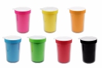 M19-2 U Mug - Double Wall Plastic Mug with Lid (532ml)_Custom Full Color Printed Paper Insert Drinkware