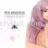 Pin Brooch 7018#, Pink Rose, 2pcs/pack 7018# Pin Brooch Jewerly