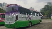 Bas Persiaran 44 Seater Tour Bus Rental