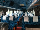 44 Seater Charter Coach Charter Bus Executive Tour Bus Rental 