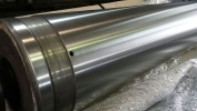 To metal spray rebuild cylinder OD265 x L1150mm and ground finished Hydraulic Piston Barrel Thermal Spray / Metal Spray