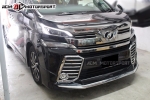 Vellfire 2015  front bumper chome trim & fog lamp chome rim Vellfire 2015  Toyota