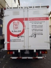 LORRY ADVERTISING - LG Sticker + Laminate - Full Warp Lorry Vehicle advertising 