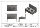 Two Ring Kwali 1500 X 914 2 Ring Kwali Range Cooking Range