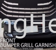 Front Bumper Grill Garnish [TH009] Toyota - Harrier Accessories