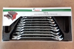 TT-5 Taiwan HANS"12pcs Double Open End Wrench Set (Plastic Tray) ID335903   Ratchet/ Spanner/ Wrench  Hand Tools