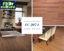 FC 2074 (NATURAL JAVA TEAK) - 8mm Floor Culture AC3 ; 8mm/12mm Laminate Flooring