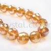 Crystal China, 8mm Disco Ball, B63 Topaz AB Disco Ball 08mm Beads