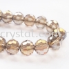 Crystal China, 8mm Disco Ball, B67 Black Diamond AB Disco Ball 08mm Beads