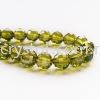 Crystal China, 6mm Disco Ball, B66 Olivine AB Disco Ball 06mm Beads