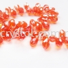 Crystal China, 13mm Teardrop, B58 Hyacinth AB Teardrop 13mm  Beads