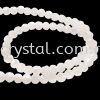 Crystal China, 4mm Round, B70 White Opal AB Round 04mm Beads