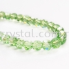 Crystal China, 4mm Round, B54 Chrysolite AB Round 04mm Beads