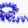 Crystal China, 13mm Teardrop, B57 Cobalt AB Teardrop 13mm  Beads