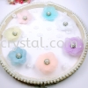 Handmake Flower, Code 65#, Color A12#, 10pcs/pack Handmake Flower