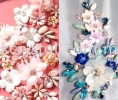 Chunky Beads, Oval, 10x14mm, Crystal, 20pcs/pack Chunky Beads - A1 Acrylic Colour Sew On