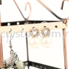 Displays, Earring Display Rack, Copper, Metal, Square 28cm Displays - Earring Displays