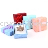 Ring Box, Tiger Stripe, 4x4cm, 12PCS/PKT  Ring Box Boxes / Pouches