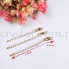 Clasp, Code 0283802, Gold Plated, 5pcs/pkt Clasp  Jewelry Findings, White Gold Plating