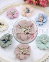 Handmake Flower, Code 75#, Color 80#, 5pcs/pkt Handmake Flower 