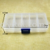 Plastik Beads Box, 13*6.5cm, 10#, 013055 Beads Case / Beads Tray Displays