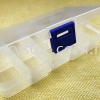 Plastik Beads Box, 13*6.5cm, 10#, 013055 Beads Case / Beads Tray Displays