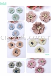 Handmake Flower, Code 75#, Color 80#, 5pcs/pkt Handmake Flower 