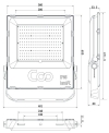 lumiFL32000 215W LED Floodlight FLOODLIGHTS COOLED