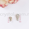 Pendant Clips, with Rhinestone, Large, Gold Plating, 020012, 10pcs/pack Pendant Clips   Jewelry Findings