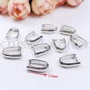 Pendant Clips, Pinch Style (Large), Plated, 013014, 12pcs/pack Pendant Clips   Jewelry Findings