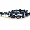 Crystal China, Teardrop 10mm, B69 Hematite 2x Teardrop 10mm Beads