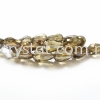 Crystal China, Teardrop 10mm, B48 Light Black Diamond AB Teardrop 10mm Beads