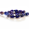 Crystal China, Teardrop 10mm, B81 Metalic Purple Teardrop 10mm Beads