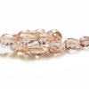 Crystal China, Teardrop 10mm, B50 Peach AB Teardrop 10mm Beads