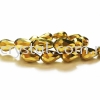 Crystal China, Teardrop 10mm, B77 Metalic Gold Teardrop 10mm Beads