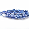 Crystal China, Teardrop 10mm, B56 Sapphire AB Teardrop 10mm Beads