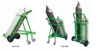 Fold-Down Cylinder Trolley Hand Trolley Material Handling Equipment