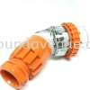 AUSTRALIA INDUSTRIAL ANGLE PLUG IP66,500V 32A 5PINS ROUND 56PA532  AUSTRALIA INDUSTRIAL PLUG