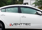 KIA CERATO K3 / FORTE SEDAN 2013-ABOVE = VENTTEC DOOR VISOR KIA VENTTEC