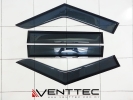 JEEP CHEROKEE XJ 84Y-98Y = VENTTEC DOOR VISOR JEEP VENTTEC