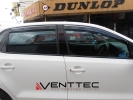 VOLKSWAGEN POLO HATCHBACK (MK5) 09Y-ABOVE = VENTTEC DOOR VISOR VOLKSWAGEN VENTTEC