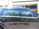 MITSUBISHI PAJERO SPORT / MONTERO SPORT / NATIVA / PAJERO NAKAR 08Y-16Y = VENTTEC DOOR VISOR MITSUBISHI VENTTEC