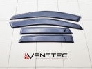 SUBARU IMPREZA HATCHBACK 07Y-11Y = VENTTEC DOOR VISOR  SUBARU VENTTEC