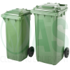 Mobile Green Garbage Bin - 240L General Bins Bins and Receptacles