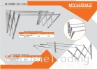 MHT-RRWM 5FEET RETRACTABLE WALL SERIES CLOTH HANGER EXTENSION WALL SERIES