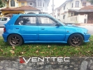 DAIHATSU CHARADE ESPRI / VALERA (G200) HATCHBACK venttec door visor CHARADE ESPRI / VALERA (G200) HATCHBACK Daihatsu